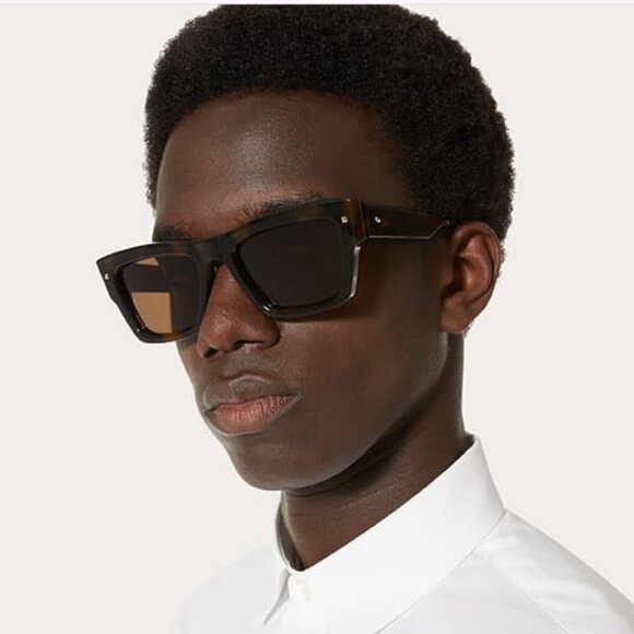 NEW VALENTINO XXII VLS-106B-53 HAVANA UNISEX SUNGLASSES VALENTINO main image 7